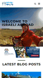 Mobile Screenshot of israeliabroad.com
