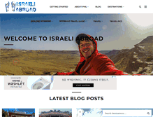 Tablet Screenshot of israeliabroad.com